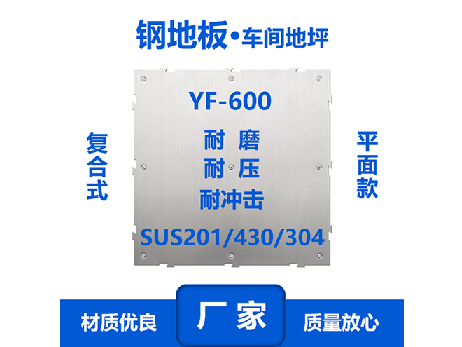 YF600-复合式平面款-不锈钢地板